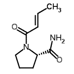 CAS#: 188300-63-2, (2S)-1-[(E)-But-2-Enoyl]Pyrrolidine-2-Carboxamide