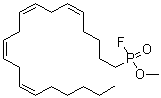 CAS#: 188404-10-6, P-(5Z,8Z,11Z,14Z)-5,8,11,14-Eicosatetraen-1-Yl-Phosphonofluoridicacid Methyl Ester