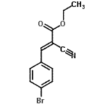 CAS#: 18861-58-0, Ethyl (2E)-3-(4-Bromophenyl)-2-Cyanoacrylate