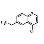 CAS#: 188758-77-2, 4-Chloro-6-Ethylquinoline