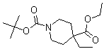 CAS#: 188792-70-3, Ethyl 1-Boc-4-Ethyl-4-Piperidine Carboxylate