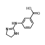 CAS#: 188812-27-3, 3-(4,5-Dihydro-1H-Imidazol-2-Ylamino)Benzoic Acid