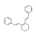 CAS#: 18888-80-7, 1,1'-[1-Cyclohexene-1,2-Diyldi(E)-2,1-Ethenediyl]Dibenzene