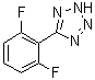 CAS 登录号：188890-63-3， 5-(2,6-二氟苯基)-2H-四唑