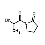 CAS#: 188898-89-7, 1-(2-Bromopropanoyl)-2-Pyrrolidinone
