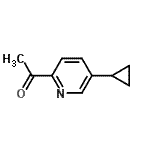 CAS 登录号：188918-75-4， 1-(5-环丙基-2-吡啶基)乙酮