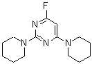 CAS 登录号：188987-72-6， 4-氟-2,6-二-1-哌啶基-嘧啶