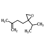 CAS#: 189076-44-6, 2-Isopropyl-2-(3-Methyl-3-Buten-1-Yl)Oxirane