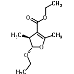 CAS#: 189079-04-7, Ethyl (4S,5S)-5-Ethoxy-2,4-Dimethyl-4,5-Dihydro-3-Furancarboxylate