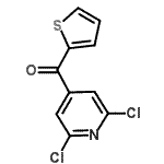 CAS#: 189100-33-2, (2,6-Dichloro-4-Pyridinyl)(2-Thienyl)Methanone