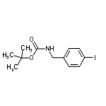 CAS#: 189132-01-2, 2-Methyl-2-Propanyl (4-Iodobenzyl)Carbamate