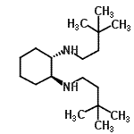 CAS 登录号：189152-00-9， (1S,2S)-N,N'-二(3,3-二甲基丁基)-1,2-环己烷二胺