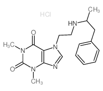 CAS 登录号：1892-80-4， 芬乙茶碱盐酸盐