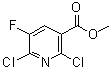 CAS#: 189281-66-1, Methyl 2,6-Dichloro-5-Fluoronicotinate