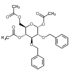 CAS#: 18933-72-7, 1,4,6-Tri-O-Acetyl-2,3-Di-O-Benzyl-alpha-D-Glucopyranose