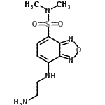 CAS 登录号：189373-41-9， 7-[(2-氨基乙基)氨基]-N,N-二甲基-2,1,3-苯并恶二唑-4-磺酰胺