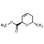 CAS#: 189386-90-1, Methyl (2R,6S)-6-Methyl-5,6-Dihydro-2H-Pyran-2-Carboxylate