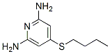 CAS 登录号：18960-91-3， 2,6-二氨基-4-(丁硫基)-吡啶
