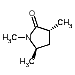 CAS 登录号：189618-78-8， (3R,5R)-1,3,5-三甲基-2-吡咯烷酮