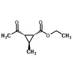 CAS#: 189628-52-2, Ethyl (1R,2S,3S)-2-Acetyl-3-Methylcyclopropanecarboxylate