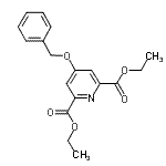 CAS#: 18986-14-6, Diethyl 4-(Benzyloxy)-2,6-Pyridinedicarboxylate