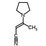 CAS#: 189879-24-1, (2E)-3-(1-Pyrrolidinyl)-2-Butenenitrile