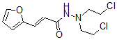 CAS#: 1901-07-1, beta-(2-Furanyl)Acrylic Acid N2,N2-Bis(2-Chloroethyl) Hydrazide