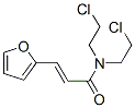 CAS#: 1901-09-3, N,N-Bis(2-Chloroethyl)-2-Furanacrylamide