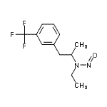 CAS 登录号：19023-40-6， N-乙基-N-亚硝基-1-[3-(三氟甲基)苯基]-2-丙胺