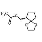 CAS#: 190246-81-2, (6S)-1,4-Dioxaspiro[4.4]Non-6-Ylmethyl Acetate