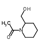 CAS 登录号：19028-69-4， 1-[2-(羟基甲基)-1-哌啶基]乙酮