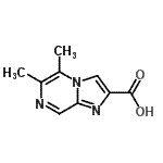 CAS#: 190381-54-5, 5,6-Dimethylimidazo[1,2-a]Pyrazine-2-Carboxylic Acid