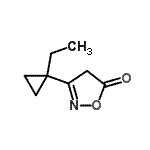 CAS#: 190384-05-5, 3-(1-Ethylcyclopropyl)-1,2-Oxazol-5(4H)-One