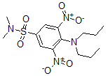 CAS 登录号:19044-94-1, N,N-二甲基-3,5-二硝基-4-(二丙基氨基)苯磺酰胺
