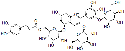 CAS 登录号：190511-77-4， Albireodelphin A