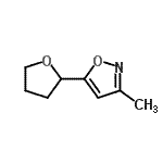 CAS#: 190672-28-7, 3-Methyl-5-(Tetrahydro-2-Furanyl)-1,2-Oxazole