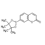 CAS 登录号：190788-61-5， 7-(4,4,5,5-四甲基-1,3,2-二氧杂环戊硼烷-2-基)-2H-苯并吡喃-2-酮