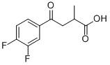 CAS#: 191018-57-2, 4-(3,4-Difluorophenyl)-2-Methyl-4-Oxobutanoic Acid