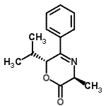 CAS#: 191284-34-1, (3S,6R)-6-Isopropyl-3-Methyl-5-Phenyl-3,6-Dihydro-2H-1,4-Oxazin-2-One