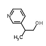 CAS 登录号：191351-66-3， 2-(3-吡啶基)-1-丙醇