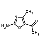 CAS 登录号：191399-17-4， 1-(2-氨基-4-甲基-1,3-恶唑-5-基)乙酮
