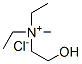 CAS 登录号：19147-35-4， N,N-二乙基-2-羟基-N-甲基-乙基氯化铵(1:1)