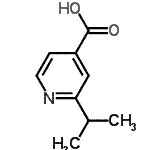 CAS 登录号：191535-55-4， 2-异丙基异烟酸