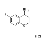 CAS#: 191609-45-7, 6-Fluoro-4-Chromanamine Hydrochloride (1:1)