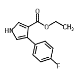 CAS#: 191668-10-7, Ethyl 4-(4-Fluorophenyl)-1H-Pyrrole-3-Carboxylate