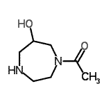 CAS#: 191669-17-7, 1-(6-Hydroxy-1,4-Diazepan-1-Yl)Ethanone