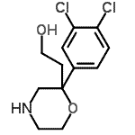 CAS#: 191673-56-0, 2-[2-(3,4-Dichlorophenyl)-2-Morpholinyl]Ethanol