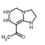 CAS#: 191677-77-7, 1-(1,2,3,5,6,7-Hexahydroimidazo[1,2-d][1,2,4]Triazin-8-Yl)Ethanone