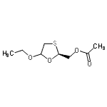 CAS#: 191722-06-2, [(2S)-5-Ethoxy-1,3-Oxathiolan-2-Yl]Methyl Acetate