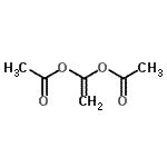 CAS#: 19191-10-7, 1,1-Ethenediyl Diacetate